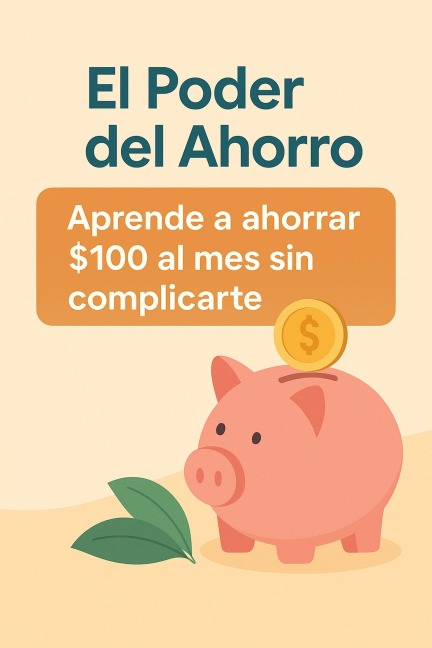 EL PODER DEL AHORRO: APRENDE A AHORRAR 100 AL MES SIN COMPLICARTE - Gina Vital