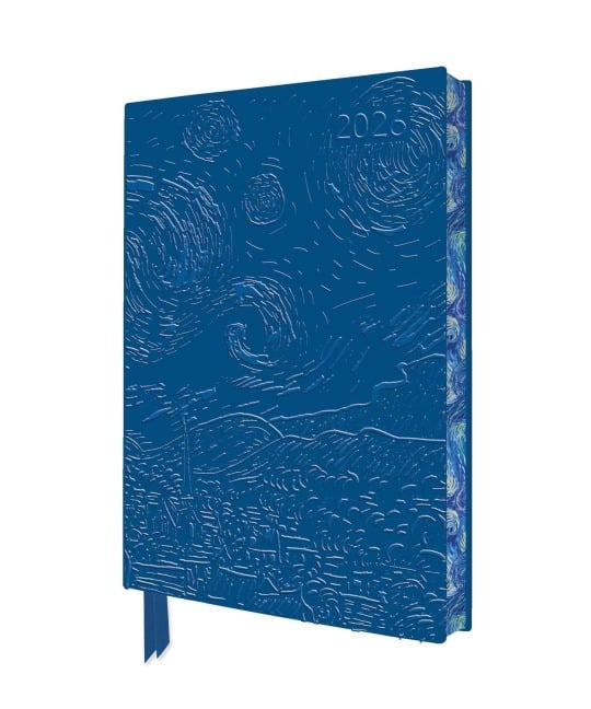 Vincent van Gogh - Sternennacht - Tischkalender 2026 - Tree Flame