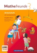 Cover-Bild zum Titel 'Mathefreunde 3. Schuljahr. Arbeitsheft mit CD-ROM und Lernstandsseiten. Ausgabe Nord' von 'Jana Elsner, Kathrin Fiedler, Ursula Kluge, Isabel Miedtke, Edmund Wallis'
