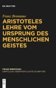 Cover-Bild zum Titel 'Aristoteles und seine Weltanschauung' von 'Franz Brentano'