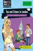 Cover-Bild zum Titel 'PONS Die Drei !!! - Tea and Crimes in London' von 'Kari Erlhoff'