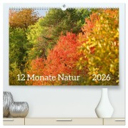 Cover-Bild zum Titel '12 Monate Natur (hochwertiger Premium Wandkalender 2026 DIN A2 quer), Kunstdruck in Hochglanz' von 'Sergej Schmidt'