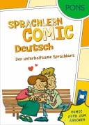 Cover-Bild zum Titel 'PONS Sprachlern-Comic Deutsch als Fremdsprache' von ''