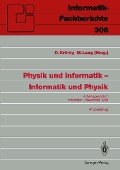Cover-Bild zum Titel 'Physik und Informatik - Informatik und Physik' von ''