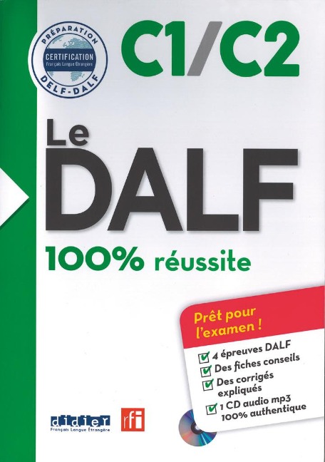 Le DALF C1/C2 - Buch mit MP3-CD - Dorothee Dupleix, Lucile Chapiro