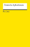 Deutsche Aphorismen - 