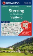 Cover-Bild zum Titel 'KOMPASS Wanderkarte 058 Sterzing und Umgebung / Vipiteno e dintorni 1:25.000' von ''