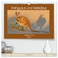 Kängururs und Wallabys (hochwertiger Premium Wandkalender 2024 DIN A2 quer), Kunstdruck in Hochglanz - Sidney Smith