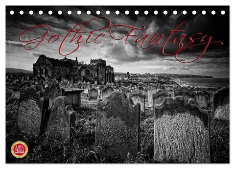 Gothic Fantasy (Tischkalender 2024 DIN A5 quer), CALVENDO Monatskalender - Martina Cross