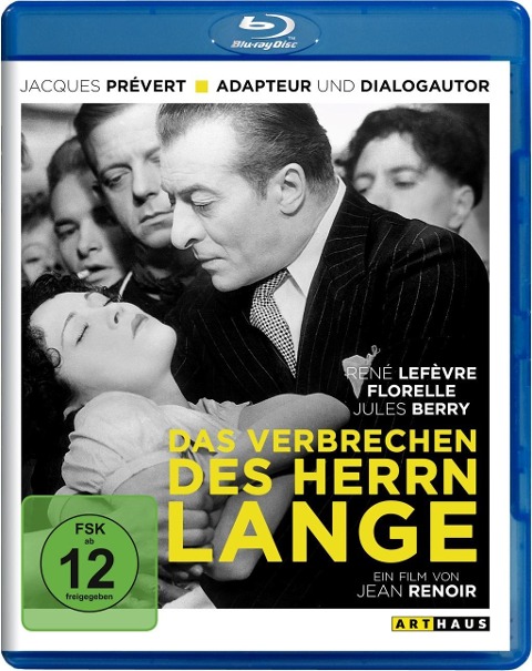 Das Verbrechen des Herrn Lange - Jean Castanier, Jacques Prévert, Jean Renoir, Joseph Kosma, Jean Wiener