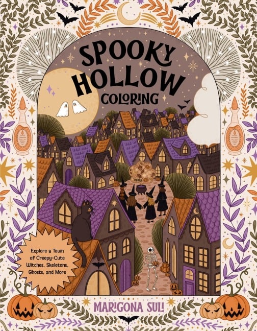 Spooky Hollow Coloring - Marigona Suli
