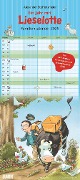 Die Kuh Lieselotte Familienkalender 2025 - Von Alexander Steffenmeier - Familienplaner mit 5 Spalten - Format 22 x 49,5 cm - 
