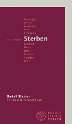 Cover-Bild zum Titel 'Stichwort Sterben' von 'Rudolf Steiner'