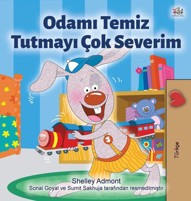 I Love to Keep My Room Clean (Turkish Book for Kids) - Shelley Admont, Kidkiddos Books