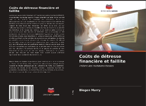 Coûts de détresse financière et faillite - Blegen Marry
