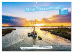 Cover-Bild zum Titel 'Moin Moormerland (Wandkalender 2026 DIN A2 quer), CALVENDO Monatskalender' von 'Andrea Dreegmeyer'