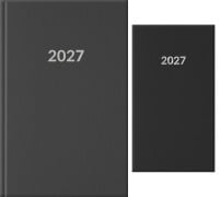 Cover-Bild zum Titel 'Buchkalender-Set: Buchkalender & Wochenplaner 2027 Schwarz' von ''