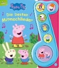Cover-Bild zum Titel 'Peppa Pig - Die besten Mitmachlieder - Liederbuch mit Sound - Pappbilderbuch mit 6 Melodien' von ''