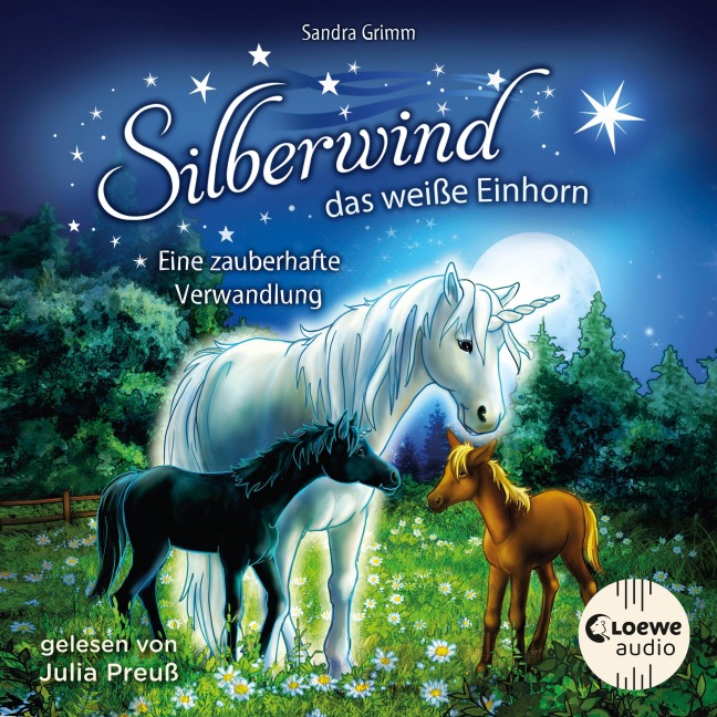 Silberwind, das weiße Einhorn (Band 9) - Eine zauberhafte Verwandlung - Sandra Grimm