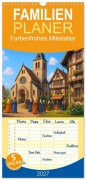 Cover-Bild zum Titel 'Familienplaner 2027 - Farbenfrohes Mittelalter mit 5 Spalten (Wandkalender, 21 x 45 cm) CALVENDO' von 'Kerstin Waurick'