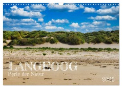Cover-Bild zum Titel 'Langeoog - Perle der Natur (Wandkalender 2026 DIN A3 quer), CALVENDO Monatskalender' von 'Jakob Hillen'