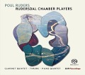 Cover-Bild zum Titel 'Clarinet Quintet/Throne/Piano Quartet' von 'Rudersdal Chamber Players'