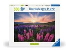 Cover-Bild zum Titel 'Erwachsenenpuzzle 500 Teile - Lupinen' von ''