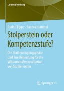 Cover-Bild zum Titel 'Stolperstein oder Kompetenzstufe?' von 'Rudolf Egger, Sandra Hummel'