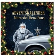 Cover-Bild zum Titel 'Der Adventskalender für Mercedes Benz-Fans' von 'Emil Wagner'