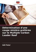 Cover-Bild zum Titel 'Détermination d'une coupe minière préférée sur le Multiple Carbon Leader Reef' von 'Adil Patel'