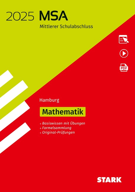 STARK Original-Prüfungen und Training MSA 2025 - Mathematik - Hamburg - 