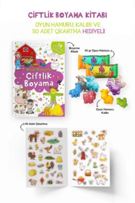 Ciftlik Boyama Kitabi - Bilge Yorulmaz