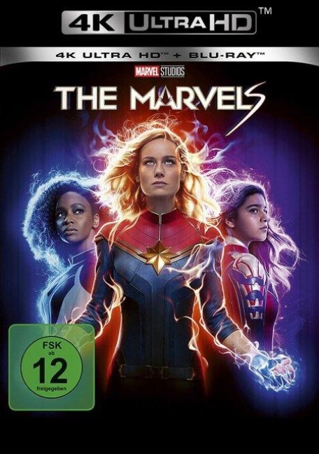 The Marvels UHD + Blu-ray - Nia Dacosta, Megan McDonnell, Elissa Karasik, Gene Colan, Roy Thomas