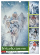 Cover-Bild zum Titel 'Schlittenhunderennen (Wandkalender 2026 DIN A3 hoch), CALVENDO Monatskalender' von 'Steffen Gierok-Latniak'