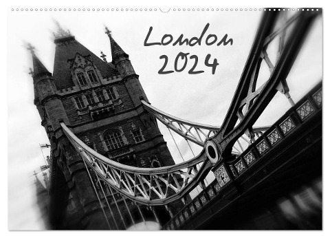 London (Wandkalender 2024 DIN A2 quer), CALVENDO Monatskalender - Reiner Silberstein
