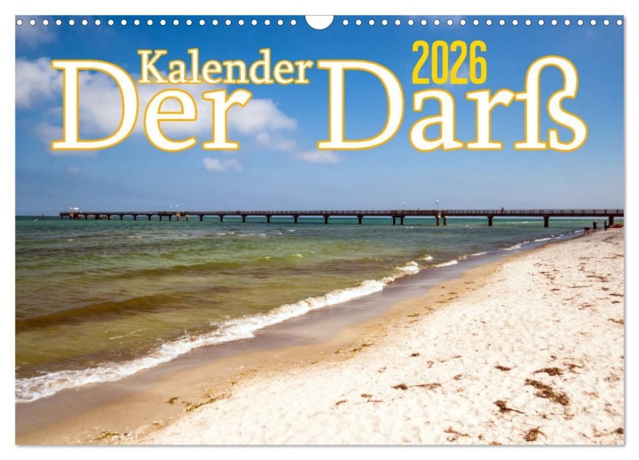 Der Darß Kalender (Wandkalender 2026 DIN A3 quer), CALVENDO Monatskalender - Max Steinwald