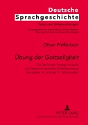 Cover-Bild zum Titel ''Übung der Gottseligkeit'' von 'Oliver Pfefferkorn'