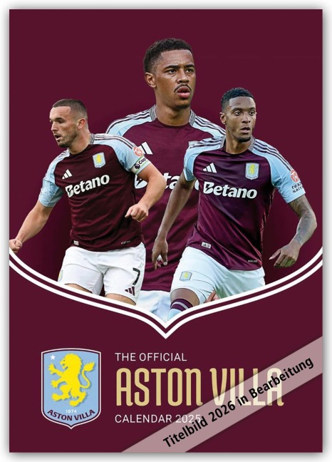 Aston Villa FC 2026 - A3-Posterkalender - 