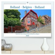 Cover-Bild zum Titel 'Rundreise kreuz und quer durch Holland und Belgien (hochwertiger Premium Wandkalender 2026 DIN A2 quer), Kunstdruck in Hochglanz' von 'Beate Bussenius'