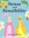 Cover-Bild zum Titel 'Sense and Sensibility' von 'Jane Austen'