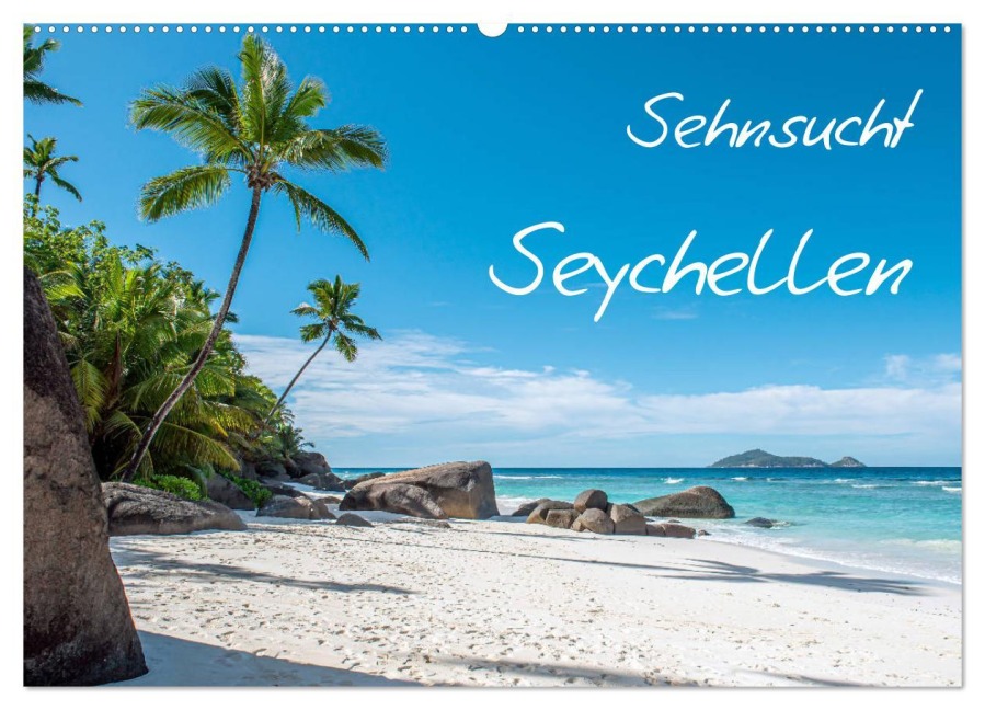 Sehnsucht Seychellen (Wandkalender 2026 DIN A2 quer), CALVENDO Monatskalender - Uli Fielitz