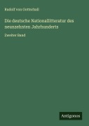 Cover-Bild zum Titel 'Die deutsche Nationallitteratur des neunzehnten Jahrhunderts' von 'Rudolf Von Gottschall'