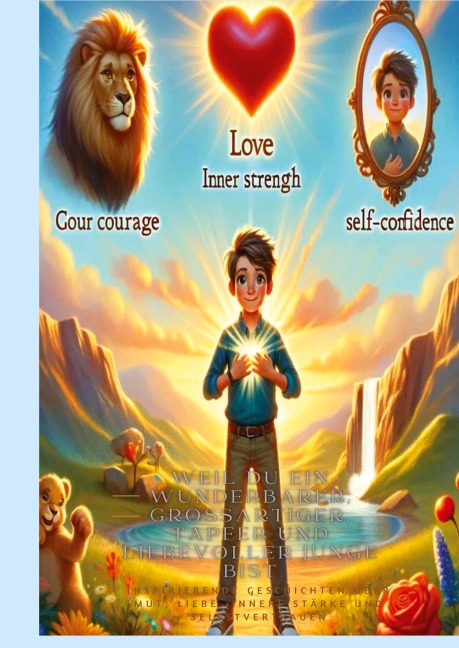 Weil du ein wunderbarer, großartiger, tapfer und liebevoller Junge bist: Geschenk für Jungen - Ade Anton