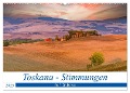 Toskana - Stimmungen (Wandkalender 2025 DIN A2 quer), CALVENDO Monatskalender - Rolf Enderes