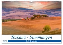 Toskana - Stimmungen (Wandkalender 2025 DIN A2 quer), CALVENDO Monatskalender - Rolf Enderes