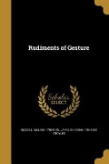 Cover-Bild zum Titel 'RUDIMENTS OF GESTURE' von 'James Sheridan 1784-1862 Knowles'