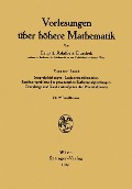 Vorlesungen über höhere Mathematik - Adalbert Duschek