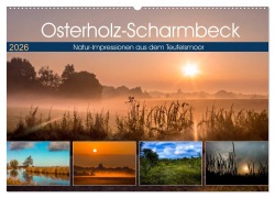 Osterholz-Scharmbeck, Natur-Impressionen aus dem Teufelsmoor (Wandkalender 2026 DIN A2 quer), CALVENDO Monatskalender - Ulrike Adam