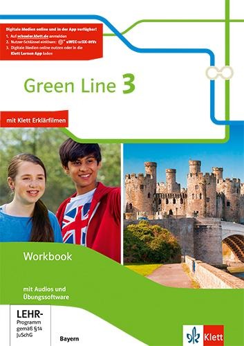Green Line 3. Workbook mit Audio-CD und Übungssoftware 7. Klasse. Ausgabe Bayern - 