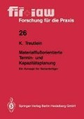Cover-Bild zum Titel 'Materialflußorientierte Termin- und Kapazitätsplanung' von 'Klaus Treutlein'